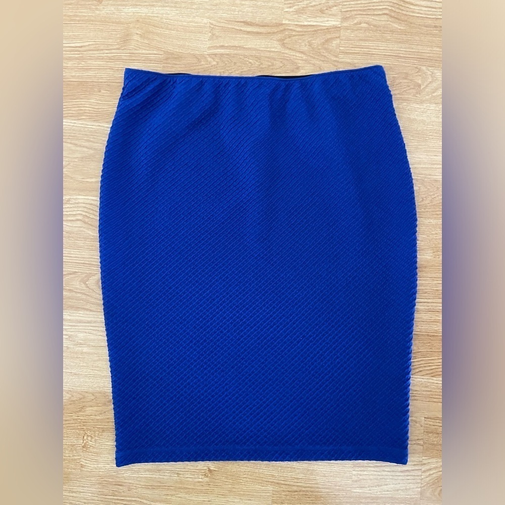 Apt 9 royal blue pencil skirt